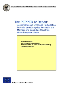 The PEPPER IV Report Buchdeckel